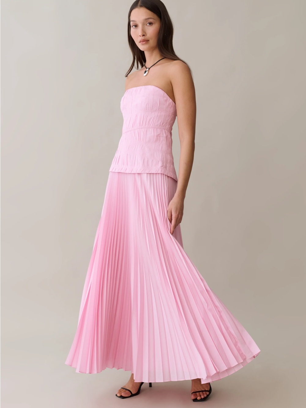 o.p.t Ada Pink Dress Size 2 NWT Few Moda - Picture 6 of 7